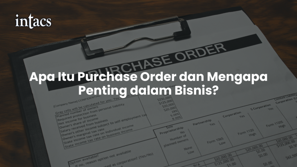 Purchase Order Artinya